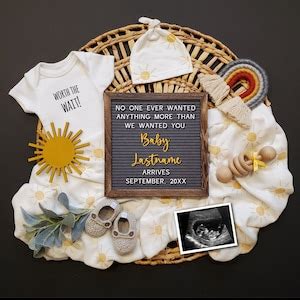 Rainbow Baby Announcement Rainbow Pregnancy Announcement - Etsy