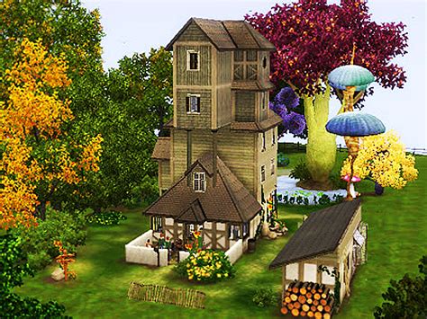 The Weasley 's Burrow by SimsRepublic on DeviantArt