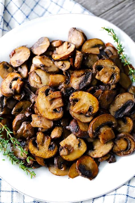 Perfectly Browned Sautéed Mushrooms - Bowl of Delicious | Recipe | Stuffed mushrooms, Veggie ...