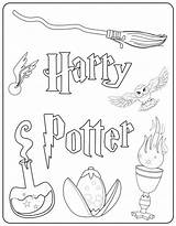 Harry Potter Printable Coloring Pages sketch template