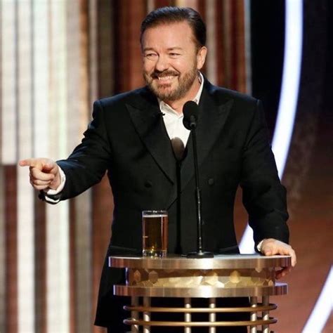 Ricky Gervais Roasts Celebrities In His Golden Globes Monologue But ...