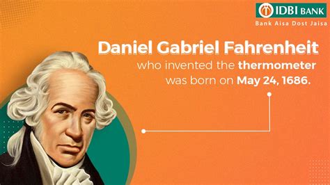 Daniel Gabriel Fahrenheit Thermometer