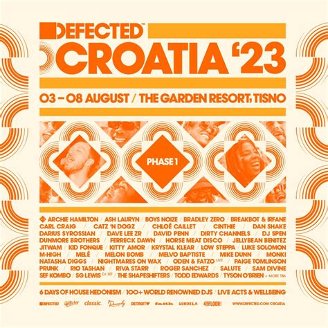 Boys Noize, SG Lewis, More Confirmed for Defected Croatia 2023 - EDM.com - The Latest Electronic ...