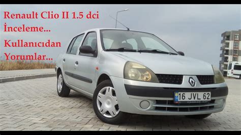 Renault Clio 2 1.5 dci Authentique Sedan İnceleme 2020 #renault #clio2 - YouTube