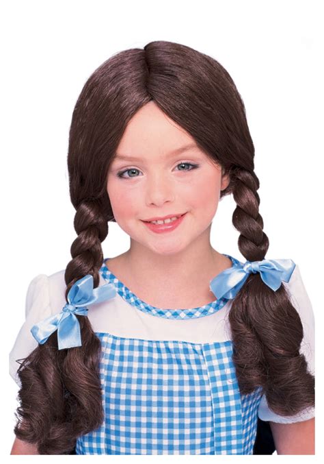 Kids Wizard of Oz Dorothy Wig - Girls Wigs for Halloween Costumes