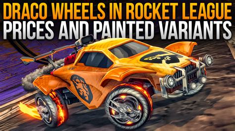 Draco Wheels in Rocket League: Prices and Painted Variants 🔥