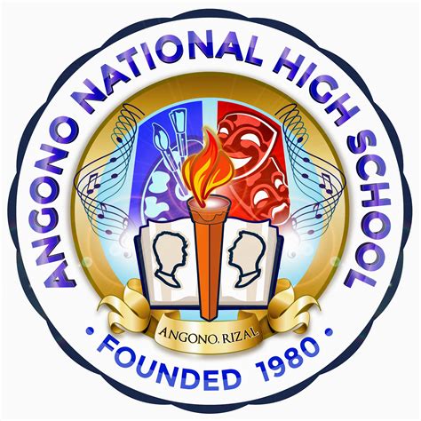 New Angono National High School logo - high resolution graphic material ...