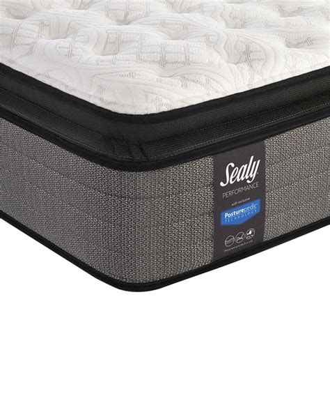 Sealy CLOSEOUT! Posturepedic Plus Shore Drive 14" Plush Euro Pillow Top Mattress- King & Reviews ...