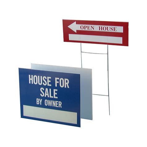 H-Stakes for Corrugated Plastic Signs - Hall Signs