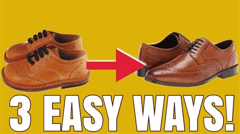 How To Stretch Leather Shoes - 3 Effective Ways! - YouTube