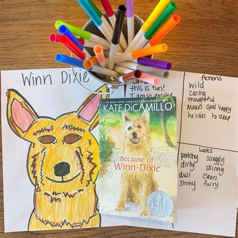 Directed Drawing for Because of Winn Dixie | Teaching literature, Teaching upper elementary ...