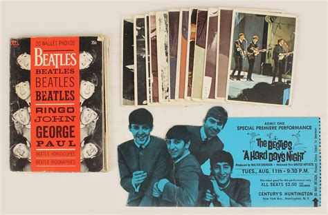 Lot Detail - Beatles Original Memorabilia Archive