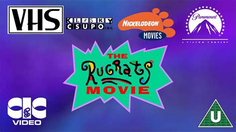 Opening to The Rugrats Movie UK VHS (1999) - YouTube