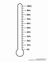 Blank Thermometer Drawing sketch template