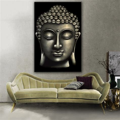 Lord Buddha Face Paintings