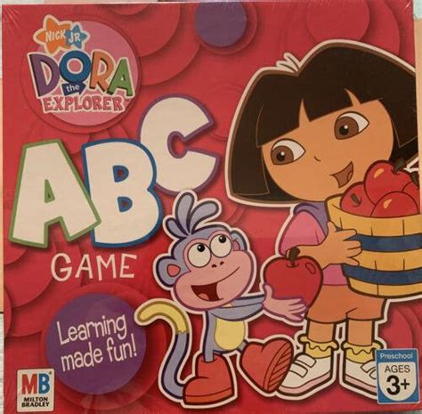 New Dora The Explorer ABC Game Nick Jr Milton Bradley Age Preschool 3+ | #3790139320