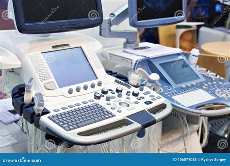 Medical Equipment for Ultrasound Stock Image - Image of showing ...