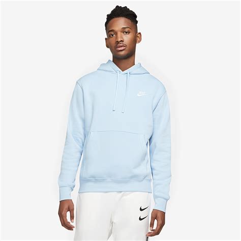 Sweat à Capuche Nike Sportswear Club PO - Bleu/Blanc - Bleu/Blanc - Hauts - Vêtements Homme ...