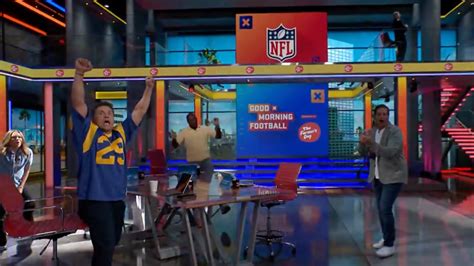 Michael Buffer Introduces ‘Good Morning Football’ Cast During Show’s Triumphant Return