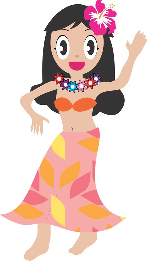 Hawaii Hula Dance Clip art - girls png download - 1350*2394 - Free Transparent png Download ...