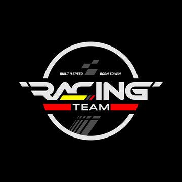 Drag Racing Team Logo Design