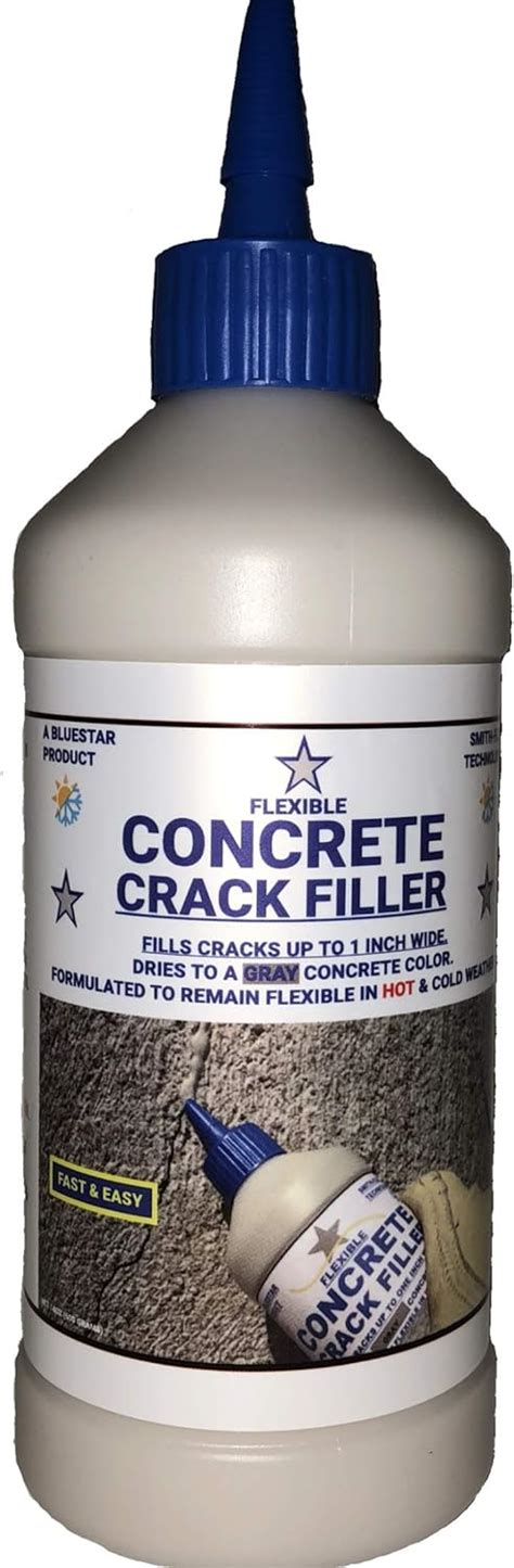 Bluestar Flexible Concrete Crack Filler (Gray) : Amazon.ca: Tools & Home Improvement