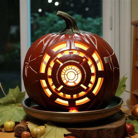 Be the Hero of Halloween: Iron Man Pumpkins That Steal the Show - Watching Fireflies