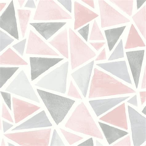 Arthouse Delta Geometric Glitter Triangle Textured Wallpaper 902002