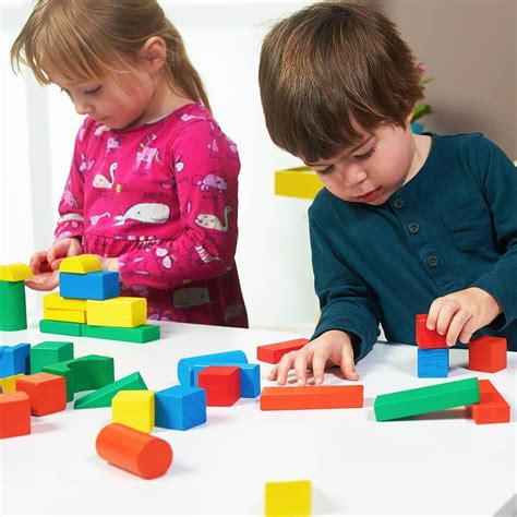 Building Blocks for Kids | Wooden Stacking Blocks – Jaques of London