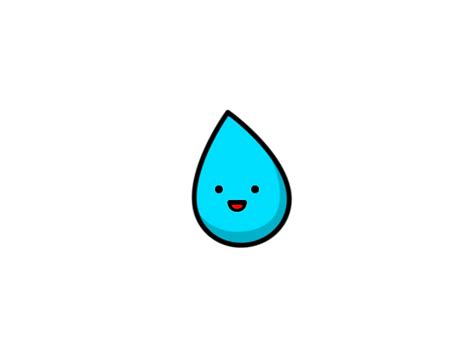 water drop logo animation - Edmundo Manzo