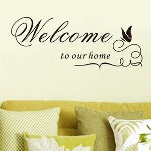 Wall Decor | Welcome To Our Home Wall Decal Foyer Decor Art | Poshmark