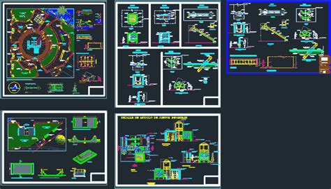 Playground Equipment Cad Blocks