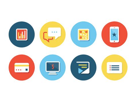 Icons created for services and payment solutions offered to government offices. Thanks again ...