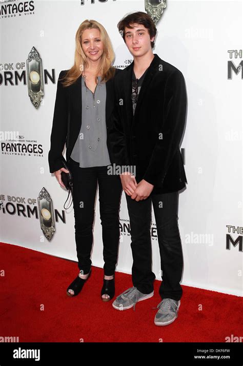 Lisa Kudrow and son Julian Murray Stern 'The Book of Mormon' Opening ...