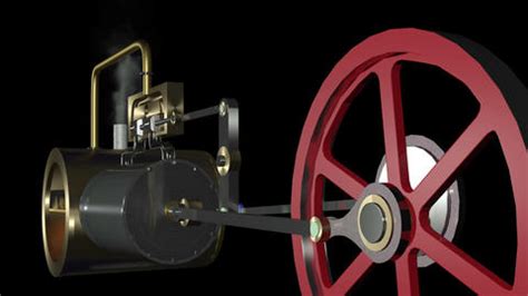 Steam Engine Animation HD Stock Animation | 1584747