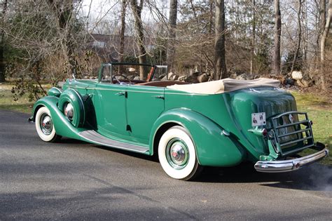 1937 Packard Super Eight Convertible Sedan