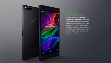 Razer Phone Specs: 8GB RAM, 120Hz Display and Gaming Performance