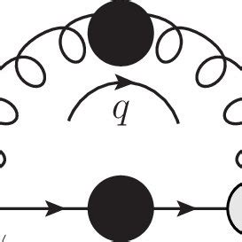 8: Feynman diagram for vacuum polarization in QED. Here the photon ...