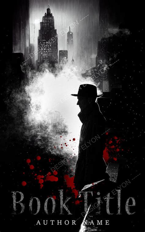 Detective - film noir - The Book Cover Designer