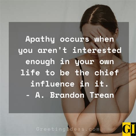 80 Powerful Apathy Quotes And Sayings On Indifference