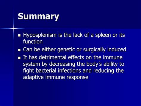 PPT - Hyposplenism PowerPoint Presentation, free download - ID:1227809