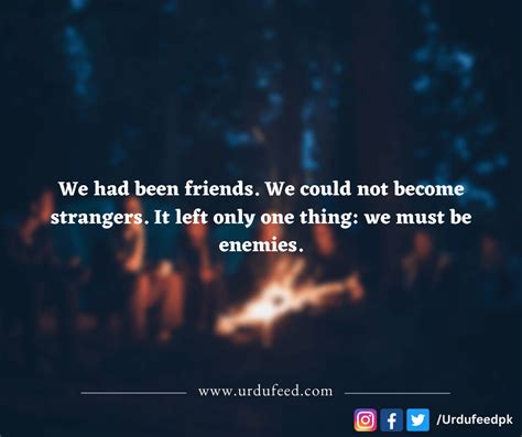 12+ Best Friends become Strangers Quotes in English - Sad