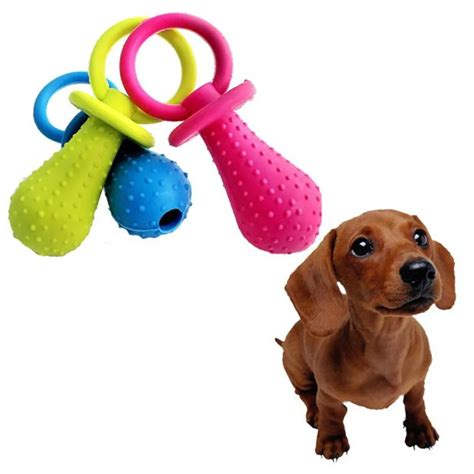 NEW Pet Dog Puppy Rubber Dental Teeth Chew Bone Play Training Fetch Fun Toys Hot TRP Rubber #01 ...