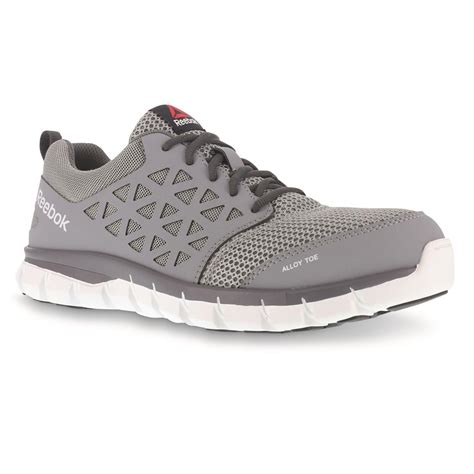 Reebok Men's Sublite Cushion Composite Toe Work Shoes - 680224, Work ...