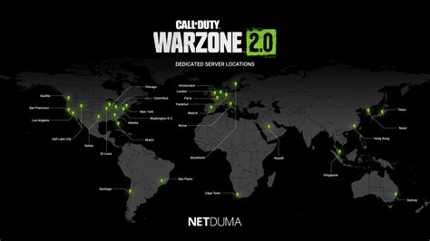 Call of Duty: Warzone Season 1 Server Locations | Netduma