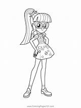 My Little Pony Coloring Pages Rainbow Dash Human sketch template