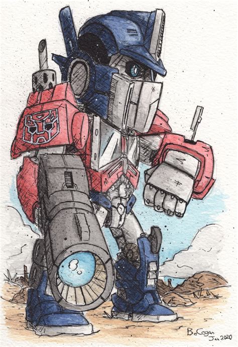 Optimus Prime - Calling all Autobots . . . by monkeypoke on DeviantArt