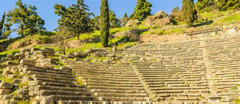 Delphi Sanctuary, Phocis, Greece Stock Photo - Image of destination, culture: 240547096