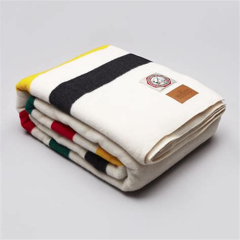 Pendleton Glacier National Park Blanket White | Flatspot