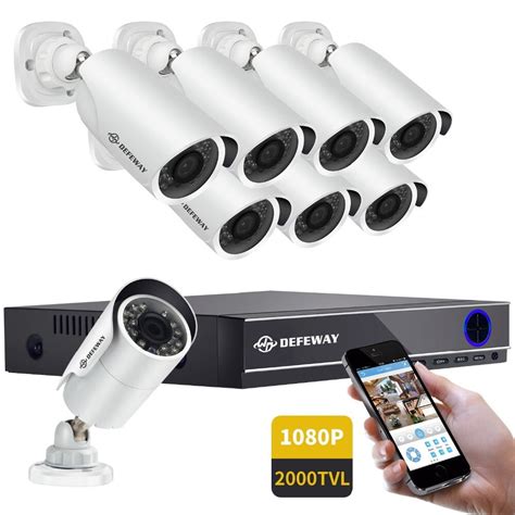 Surveillance kit 4CH 1080P 1080N AHD DVR 8 x BULLET CAMERA – Gadgets House